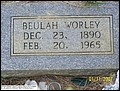 Worley, Beulah Sturgis, Fairmount Baptist Church Cemetery, Red Level, Covington Co, AL.jpg