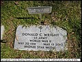 Wright, Donald Clesson, Springfield Frends Meeting House Cemetery, Gulford Co, NC.jpg