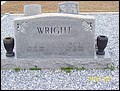 Wright, Oscar & Ola Bowers, Excel Cemetery, Monroe Co, AL.jpg