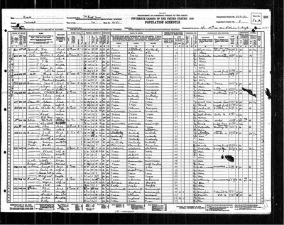 1930, Blanche Josey Anderson Tarrent Co TX.jpg