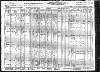 1930, Chandler Josey, Duval Co FL, col.jpg