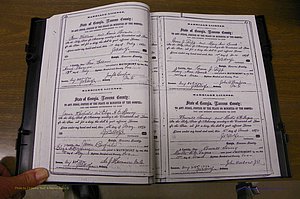 Laurens Co, GA, Marriages 1870 - 1879, P 060-061.JPG