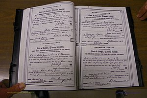 Laurens Co, GA, Marriages 1870 - 1879, P 068-069.JPG