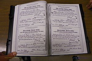 Laurens Co, GA, Marriages 1870 - 1879, P 070-071.JPG