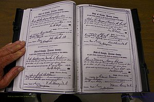 Laurens Co, GA, Marriages 1870 - 1879, P 086-087.JPG