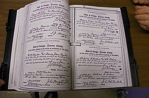 Laurens Co, GA, Marriages 1870 - 1879, P 162-163.JPG