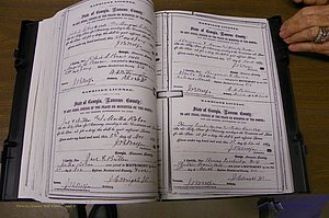 Laurens Co, GA, Marriages 1870 - 1879, P 188-189.JPG