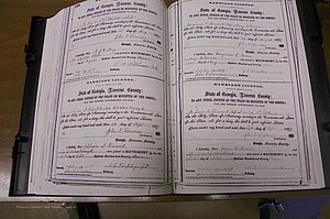 Laurens Co, GA, Marriages 1870 - 1879, P 230-231.JPG