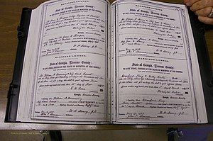 Laurens Co, GA, Marriages 1870 - 1879, P 266-267.JPG
