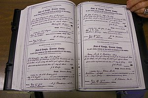 Laurens Co, GA, Marriages 1870 - 1879, P 270-271.JPG