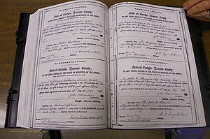 Laurens Co, GA, Marriages 1870 - 1879, P 276-277.JPG