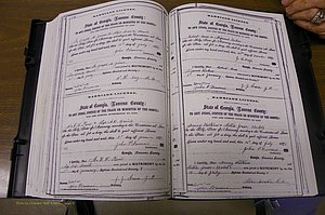 Laurens Co, GA, Marriages 1870 - 1879, P 278-279.JPG