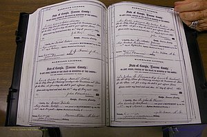 Laurens Co, GA, Marriages 1870 - 1879, P 282-283.JPG