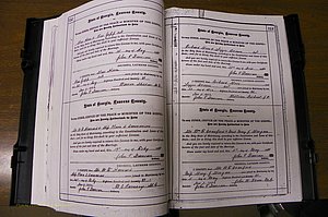 Laurens Co, GA, Marriages 1879 - 1886, P 112-113.JPG
