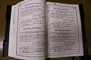 Laurens Co, GA, Marriages 1879 - 1886, P 136-137.JPG
