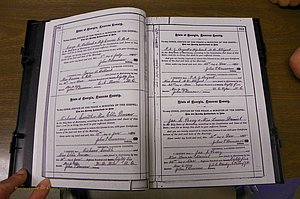 Laurens Co, GA, Marriages 1879 - 1886, P 332-333.JPG