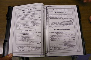 Laurens Co, GA, Marriages 1879 - 1886, P 346-347.JPG