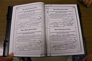Laurens Co, GA, Marriages 1879 - 1886, P 364-365.JPG