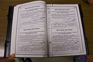 Laurens Co, GA, Marriages 1879 - 1886, P 384-385.JPG