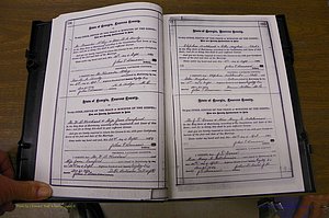 Laurens Co, GA, Marriages 1879 - 1886, P 394-395.JPG