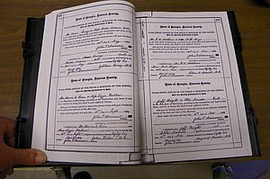 Laurens Co, GA, Marriages 1879 - 1886, P 408-409.JPG