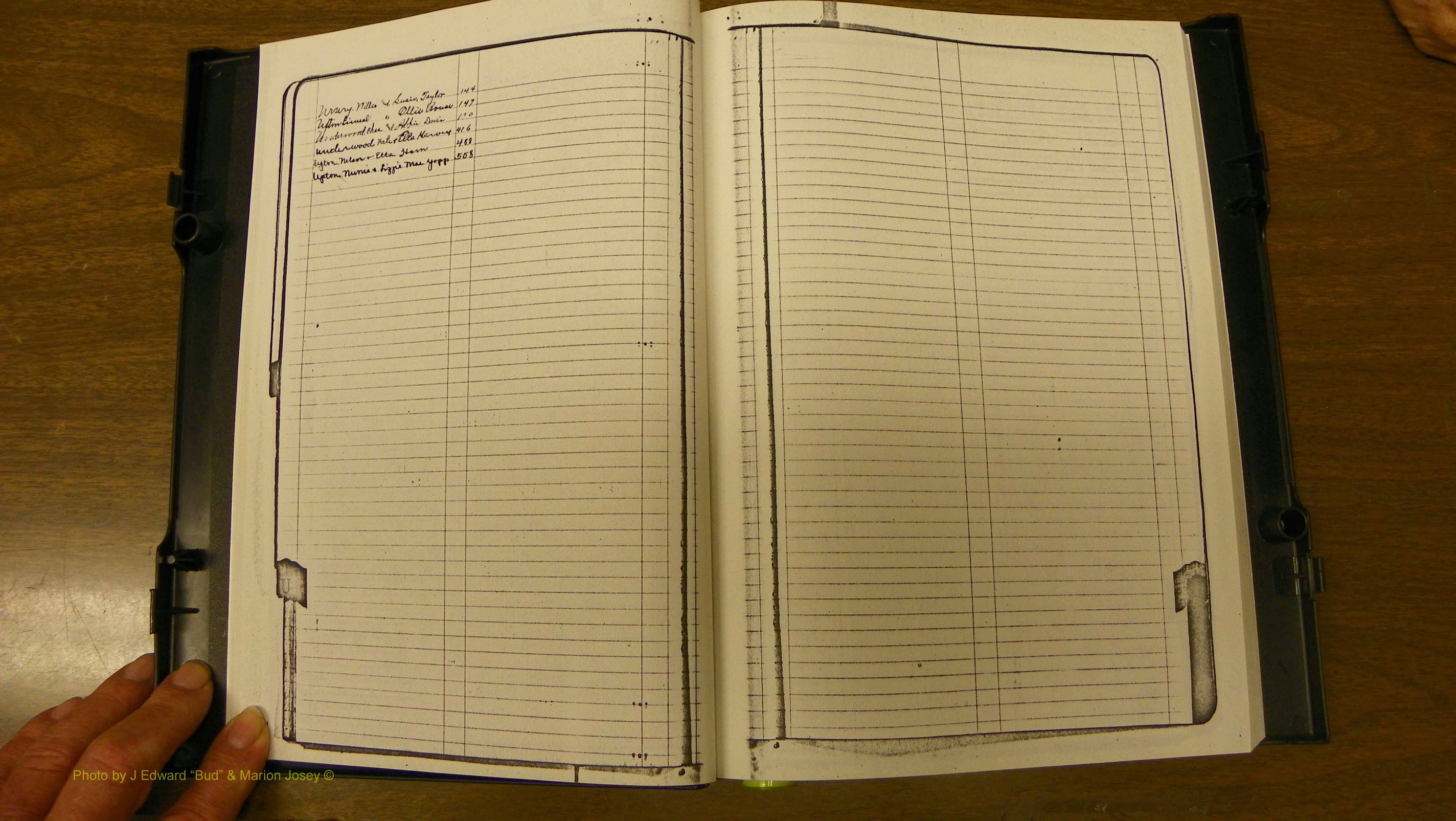 Laurens Co, GA, Marriages Book Q, 1915 - 1933, Colored, Index U.JPG