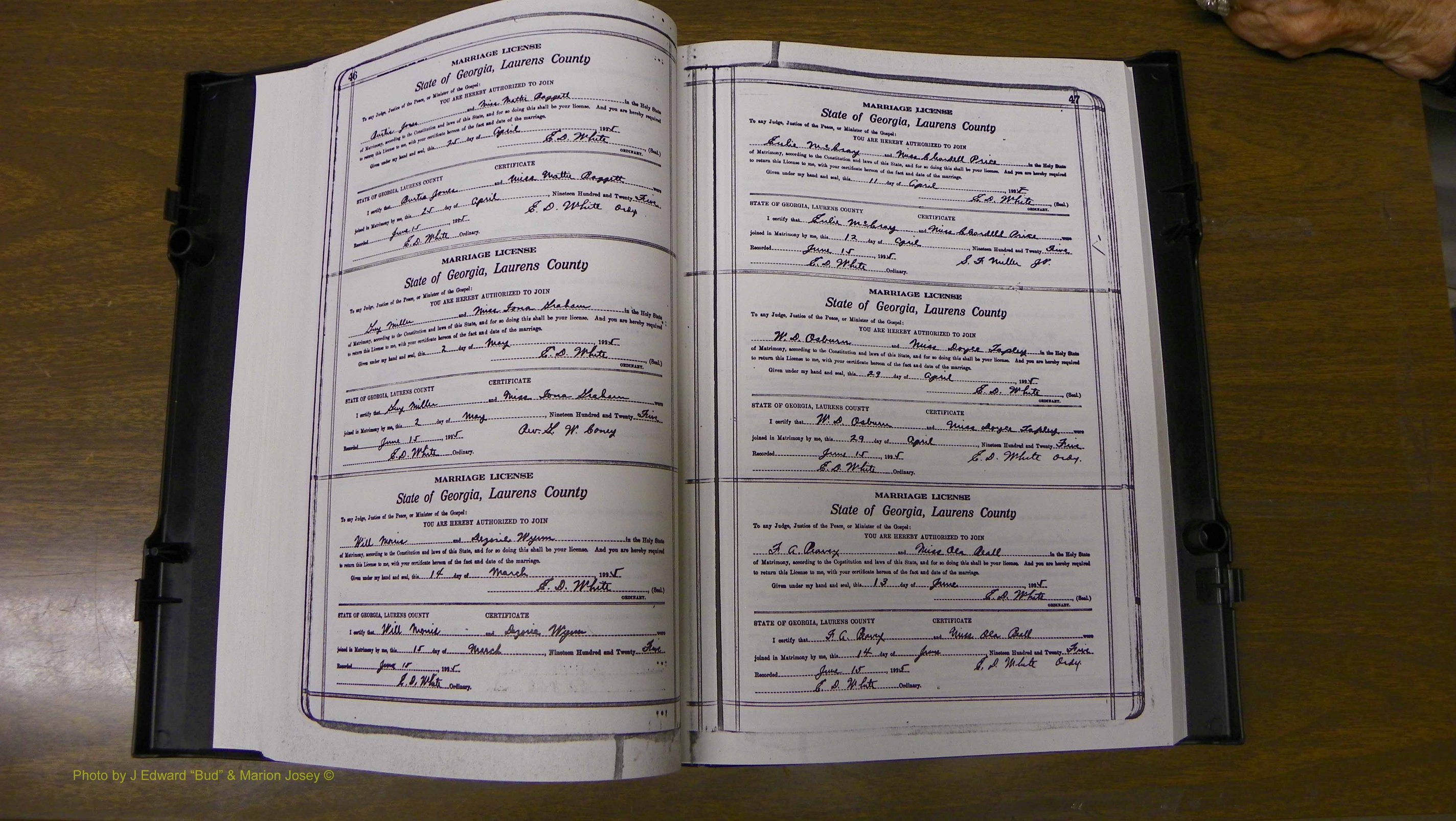 Laurens Co, GA, Marriages Book S, 1924 - 1934, White, P 046-047.JPG