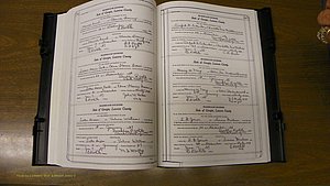 Laurens Co, GA, Marriages Book U, 1934 - 1944, White, P 142-143.JPG