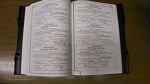 Laurens Co, GA, Marriages Book U, 1934 - 1944, White, P 156-157.JPG