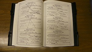 Laurens Co, GA, Marriages Book U, 1934 - 1944, White, P 166-167.JPG
