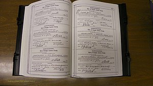 Laurens Co, GA, Marriages Book U, 1934 - 1944, White, P 172-173.JPG