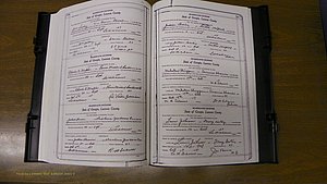 Laurens Co, GA, Marriages Book U, 1934 - 1944, White, P 186-187.JPG