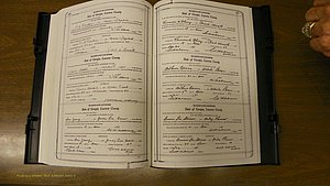 Laurens Co, GA, Marriages Book U, 1934 - 1944, White, P 196-197.JPG
