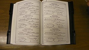 Laurens Co, GA, Marriages Book U, 1934 - 1944, White, P 210-211.JPG