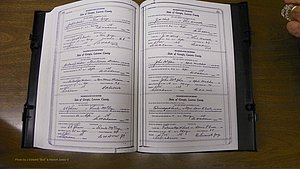 Laurens Co, GA, Marriages Book U, 1934 - 1944, White, P 230-231.JPG