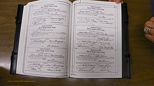 Laurens Co, GA, Marriages Book U, 1934 - 1944, White, P 256-257.JPG