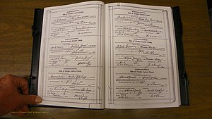 Laurens Co, GA, Marriages Book U, 1934 - 1944, White, P 302-303.JPG