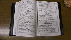 Laurens Co, GA, Marriages Book U, 1934 - 1944, White, P 374-375.JPG