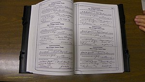 Laurens Co, GA, Marriages Book U, 1934 - 1944, White, P 394-395.JPG