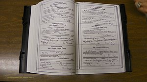 Laurens Co, GA, Marriages Book U, 1934 - 1944, White, P 424-425.JPG