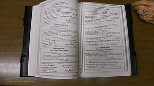 Laurens Co, GA, Marriages Book U, 1934 - 1944, White, P 432-433.JPG