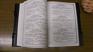 Laurens Co, GA, Marriages Book U, 1934 - 1944, White, P 434-435.JPG