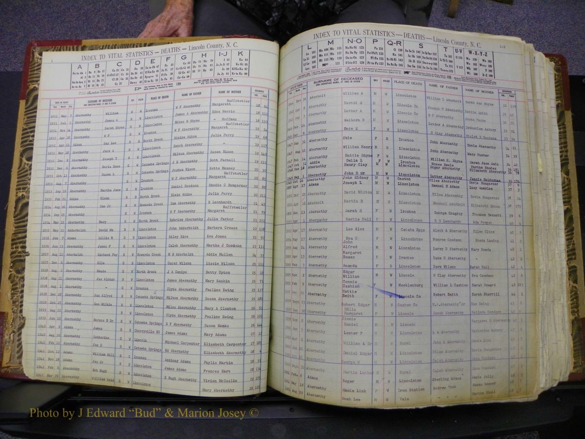 Lincoln Deaths, A-Z, 1913-1991 003.JPG