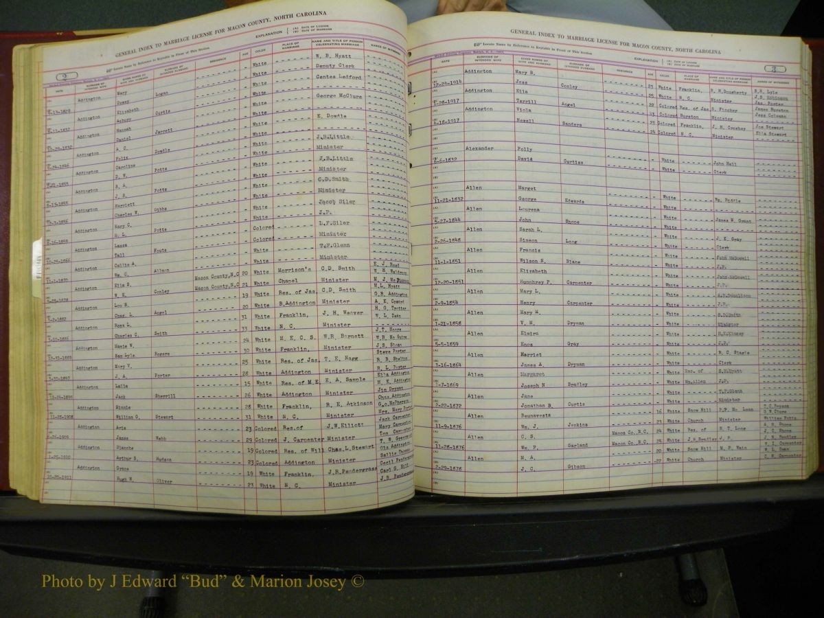 Macon Marriage Index, Male & Female, 1828-1982 257.JPG