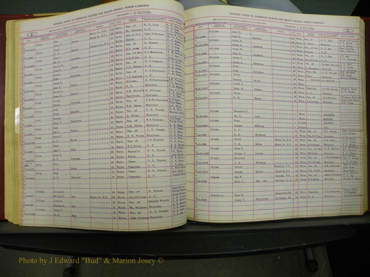 Macon Marriage Index, Male & Female, 1828-1982 258.JPG