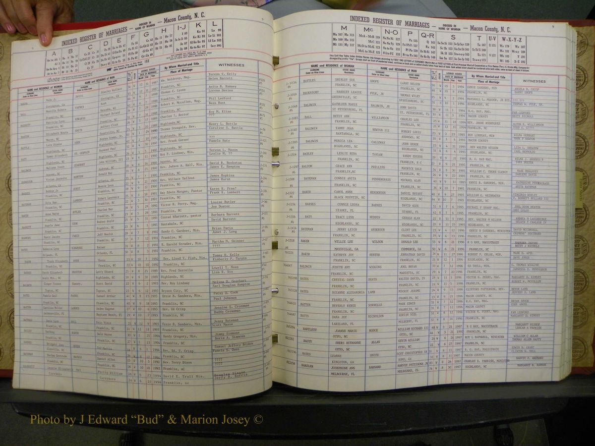 Macon Marriage Index, Male & Female 1943-1998 215.JPG