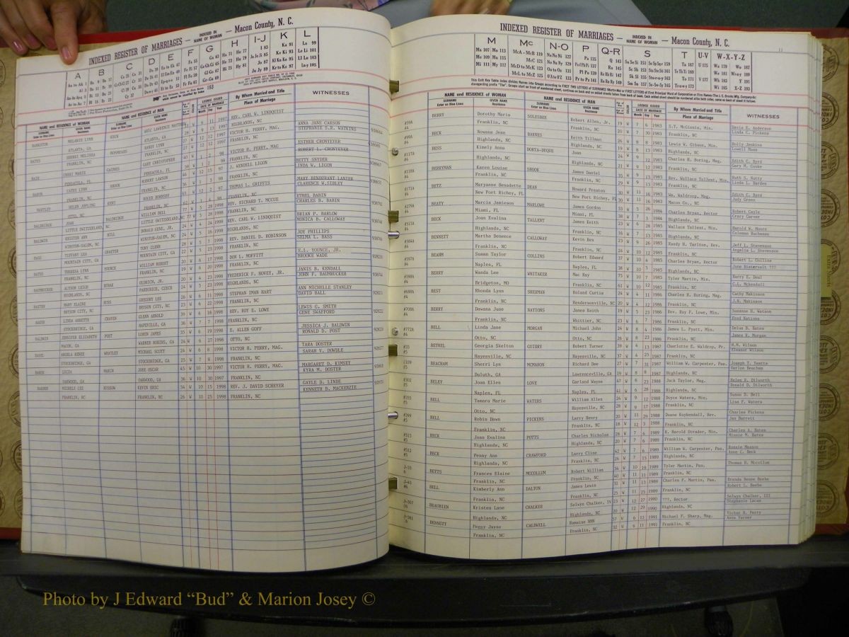 Macon Marriage Index, Male & Female 1943-1998 216.JPG