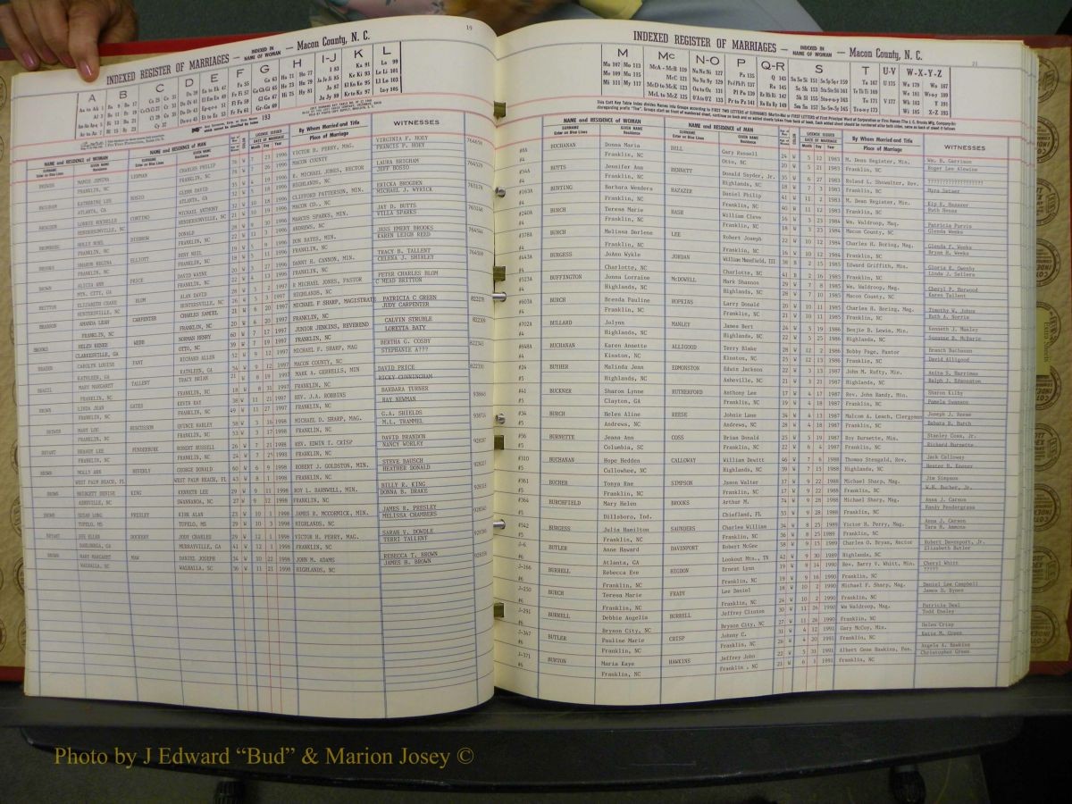 Macon Marriage Index, Male & Female 1943-1998 223.JPG