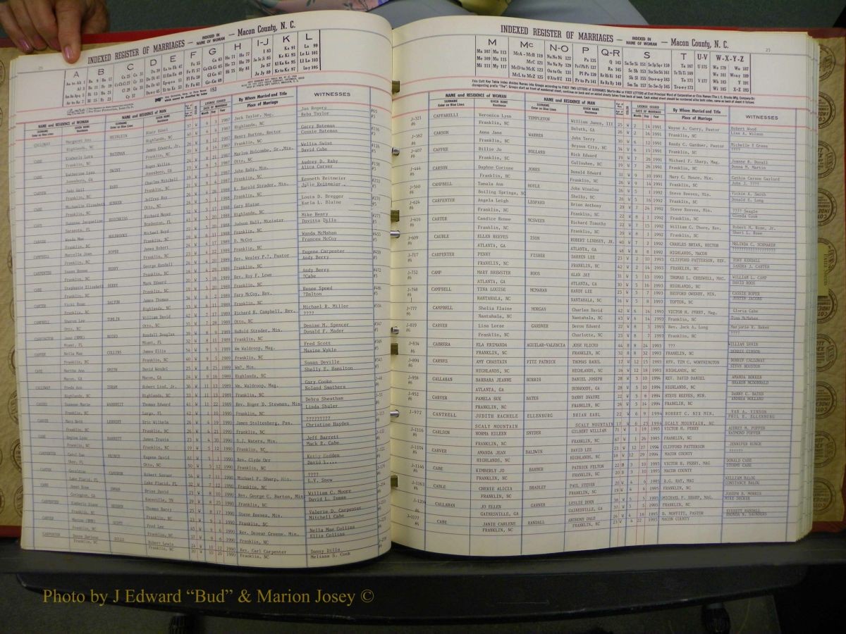 Macon Marriage Index, Male & Female 1943-1998 227.JPG