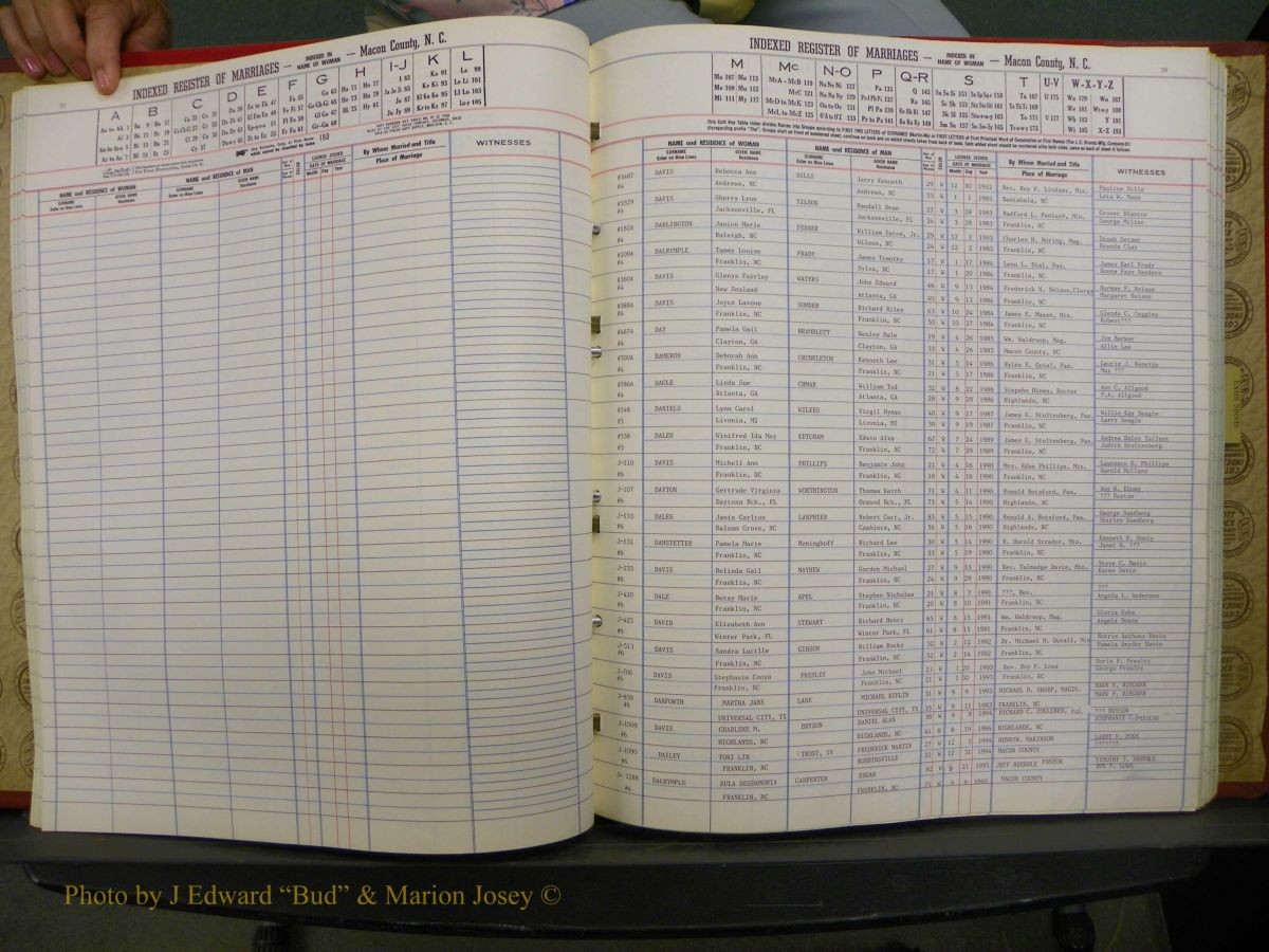 Macon Marriage Index, Male & Female 1943-1998 237.JPG